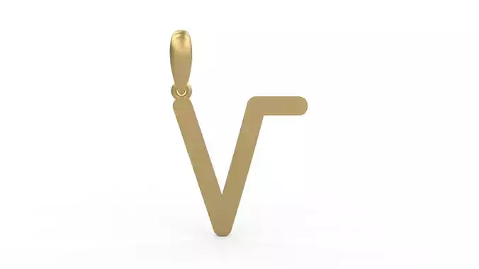 Initial Letters Pendant CALDERDALE V