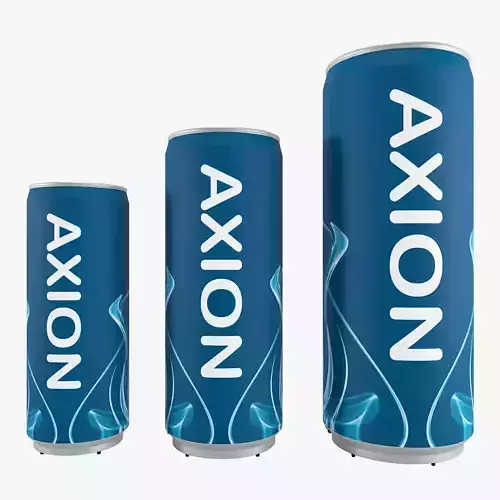 Can inflatable Axion 3D model