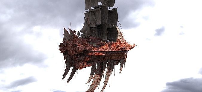 Drake Redbane Ship 3D model