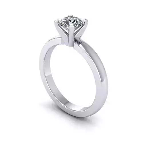 Solitaire Diamond Ring 11