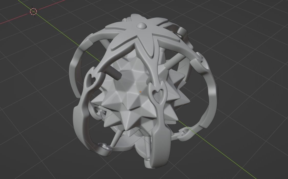 Genshin Impact Wish Interwined Fate 3D Print Ready 3D print model_15