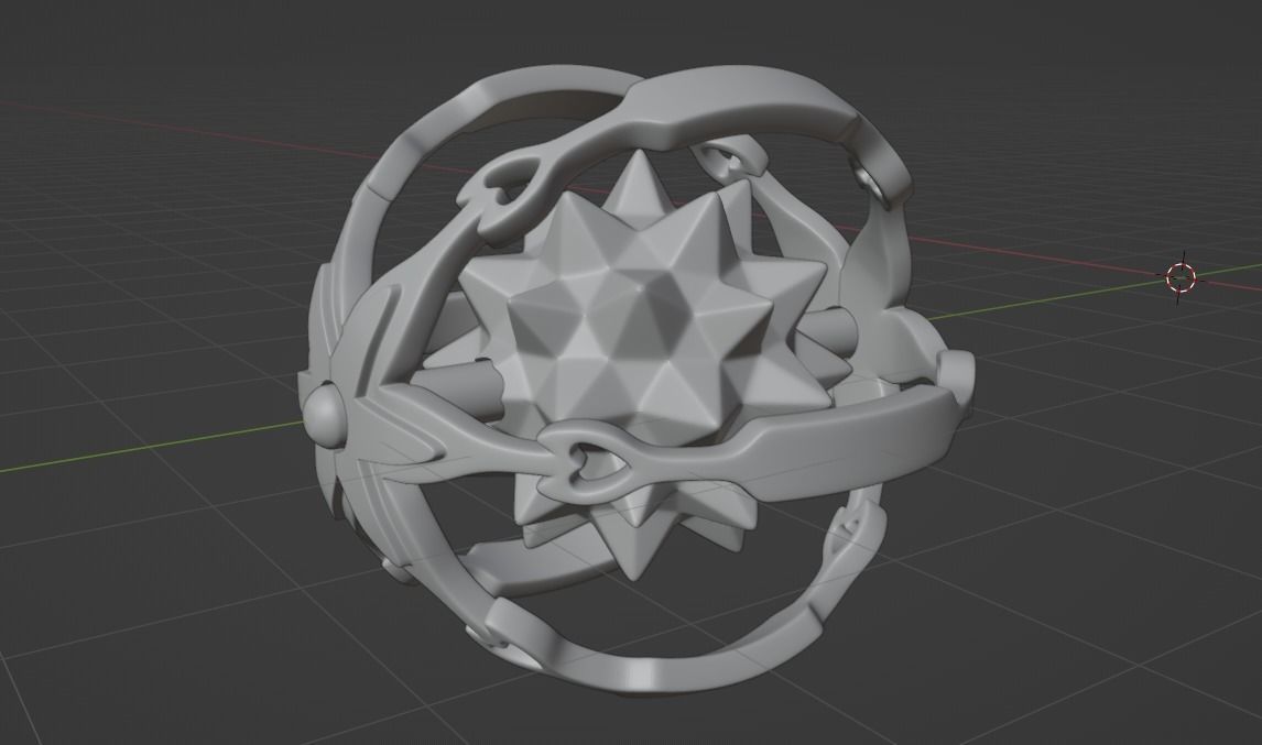 Genshin Impact Wish Interwined Fate 3D Print Ready 3D print model_7