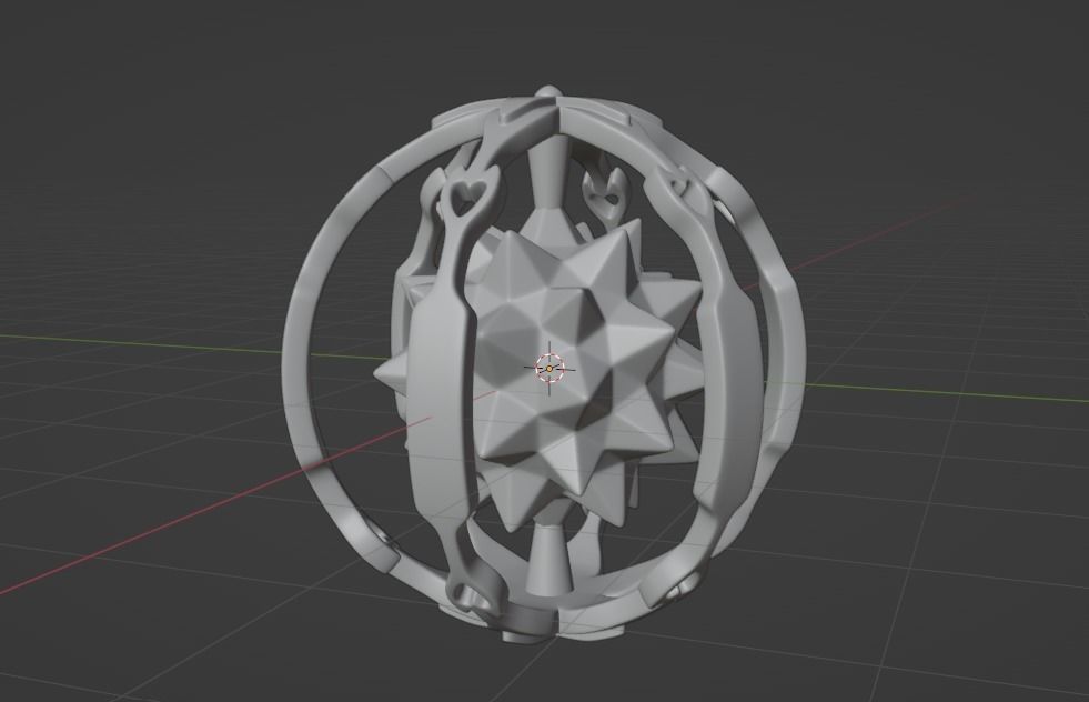 Genshin Impact Wish Interwined Fate 3D Print Ready 3D print model_6