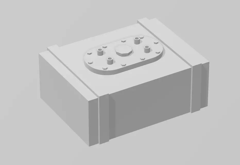 1-24 scale fuel cell 3D print model
