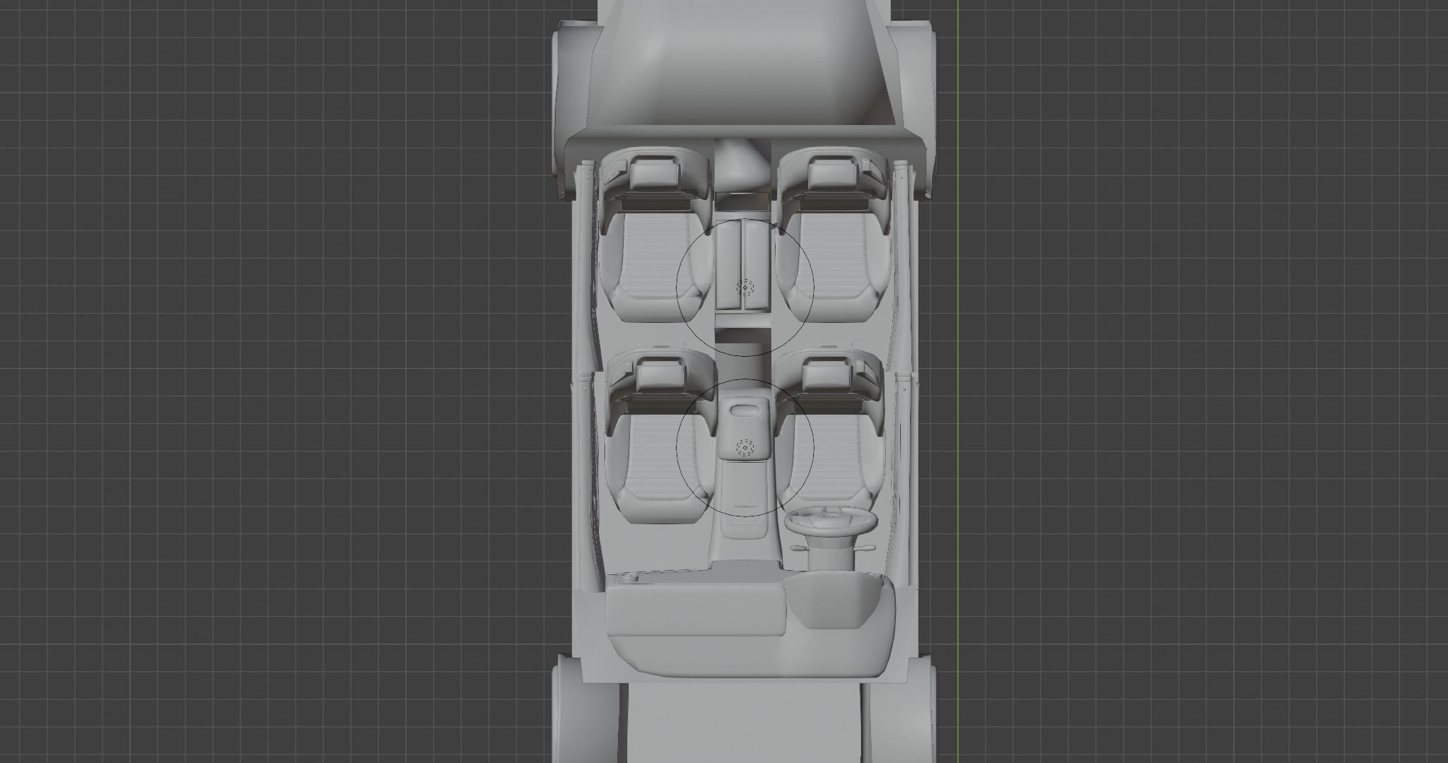 Mercedes Benz EQS 2021  Low-poly 3D model_18