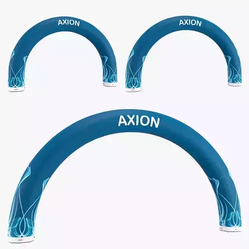 Rounded inflatable arch Axion