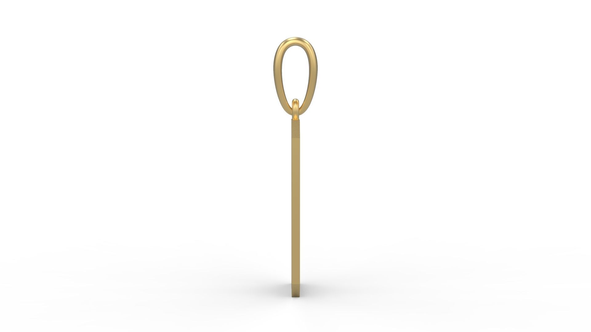  Initial Letters Pendant Theroar D 3D print model_2