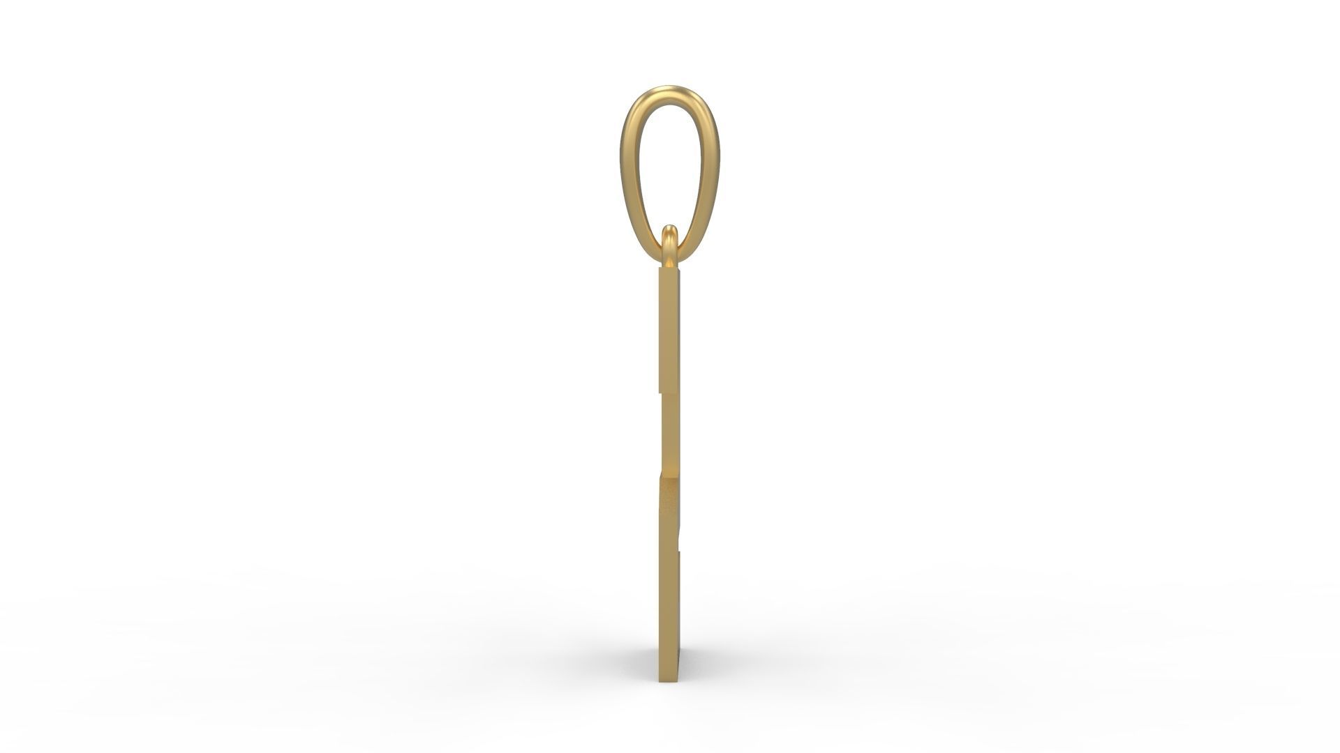 Initial Letters Pendant Theroar S 3D print model_2