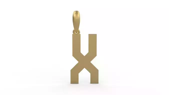 Initial Letters Pendant Theroar X