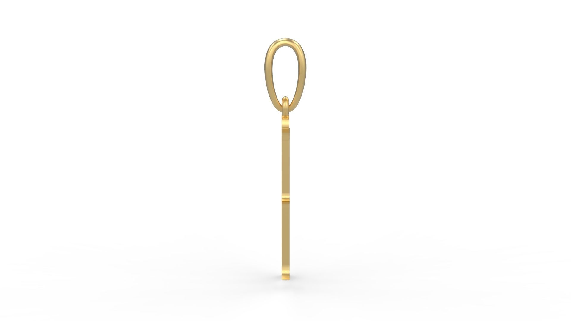 Initial Letters Pendant ChivelMind N 3D print model_2