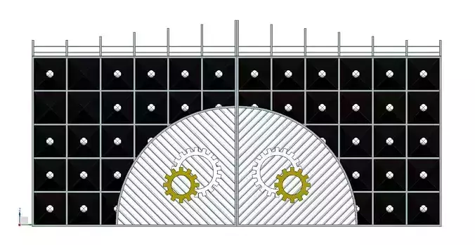 Entrance Gate 3D print model
