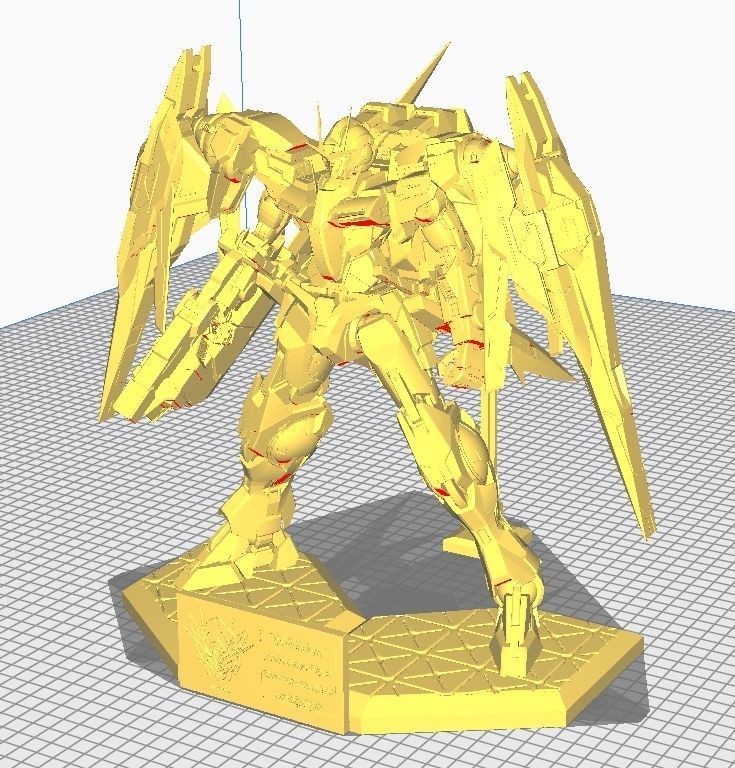 Gundam 00 GNR-010 0 Raiser 3D print model_24