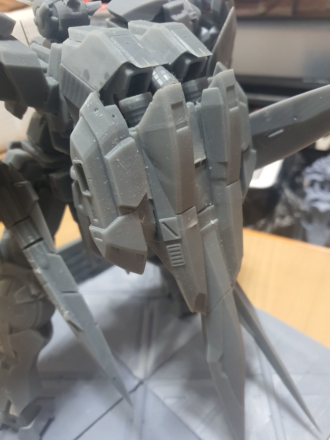 Gundam 00 GNR-010 0 Raiser 3D print model_7