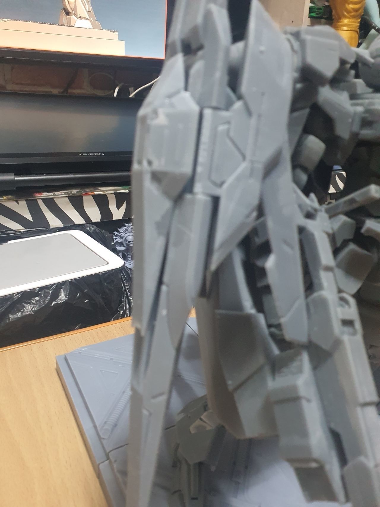 Gundam 00 GNR-010 0 Raiser 3D print model_4
