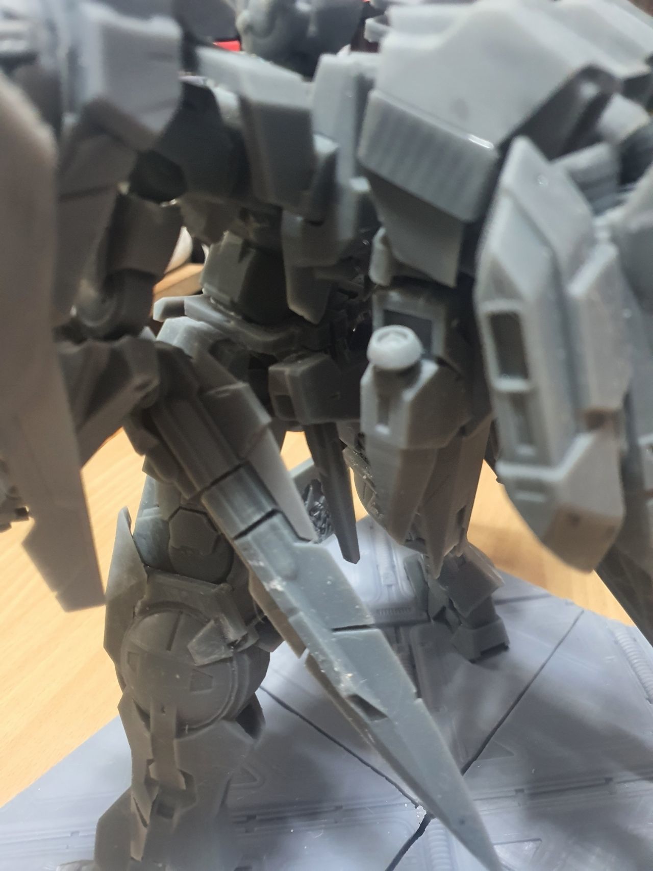 Gundam 00 GNR-010 0 Raiser 3D print model_6