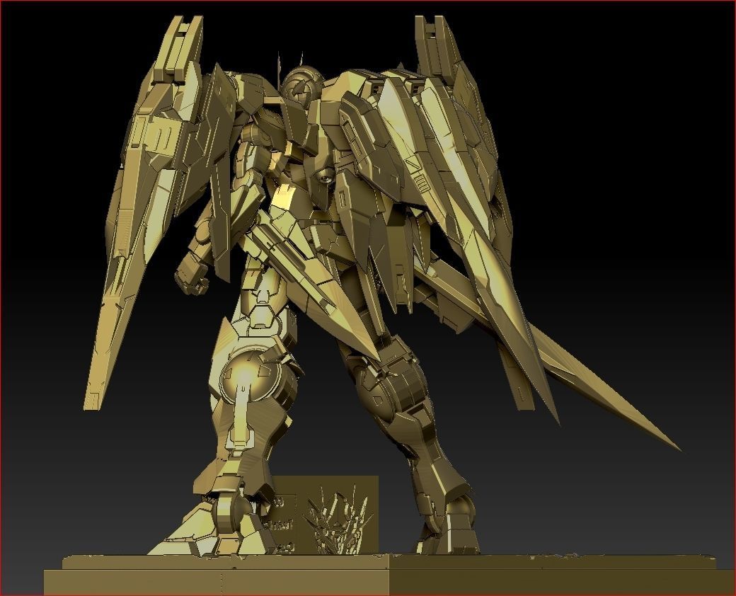 Gundam 00 GNR-010 0 Raiser 3D print model_14