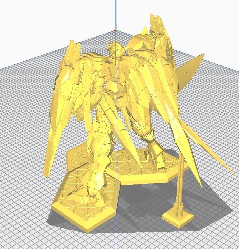 Gundam 00 GNR-010 0 Raiser 3D print model_25