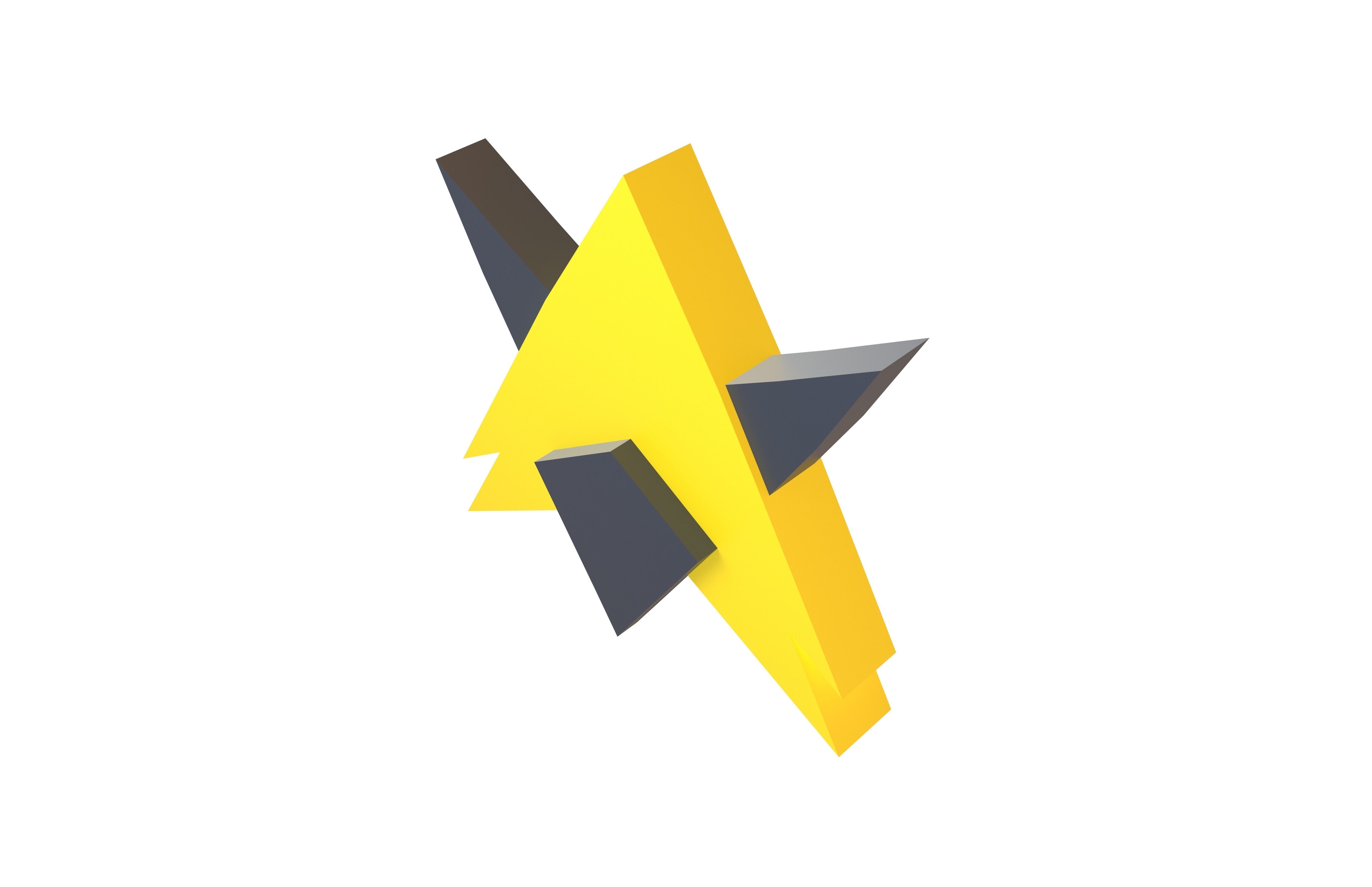 Employment Coin v1 001 Low-poly 3D model_4