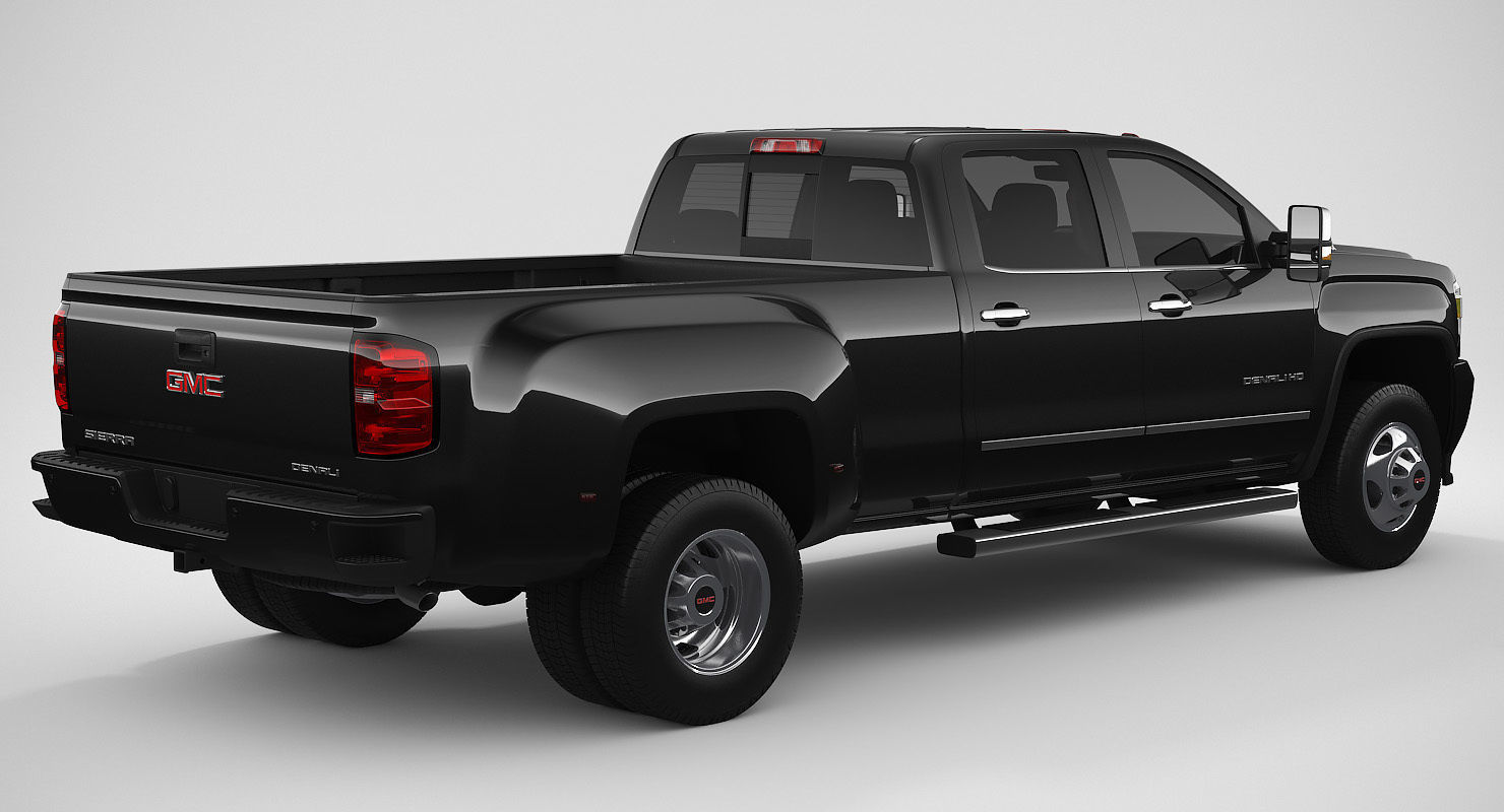 2018 GMC Sierra 3500HD Denali 3D model_4