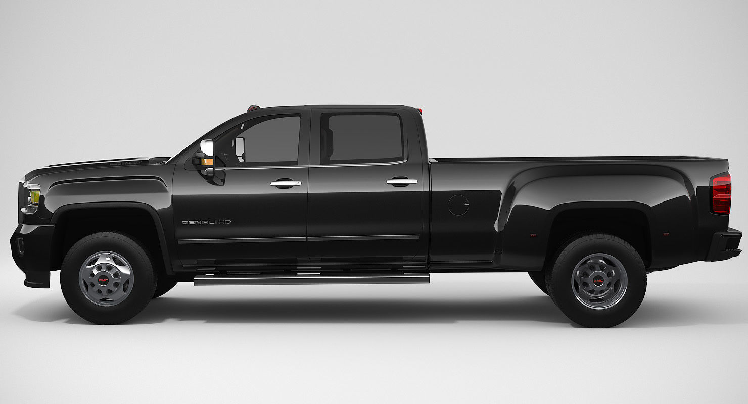 2018 GMC Sierra 3500HD Denali 3D model_2