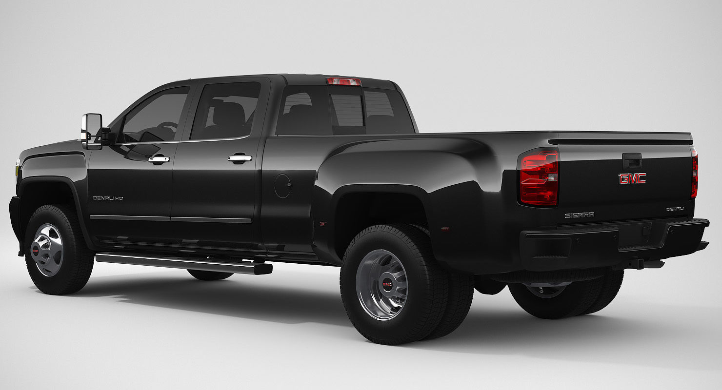 2018 GMC Sierra 3500HD Denali 3D model_3