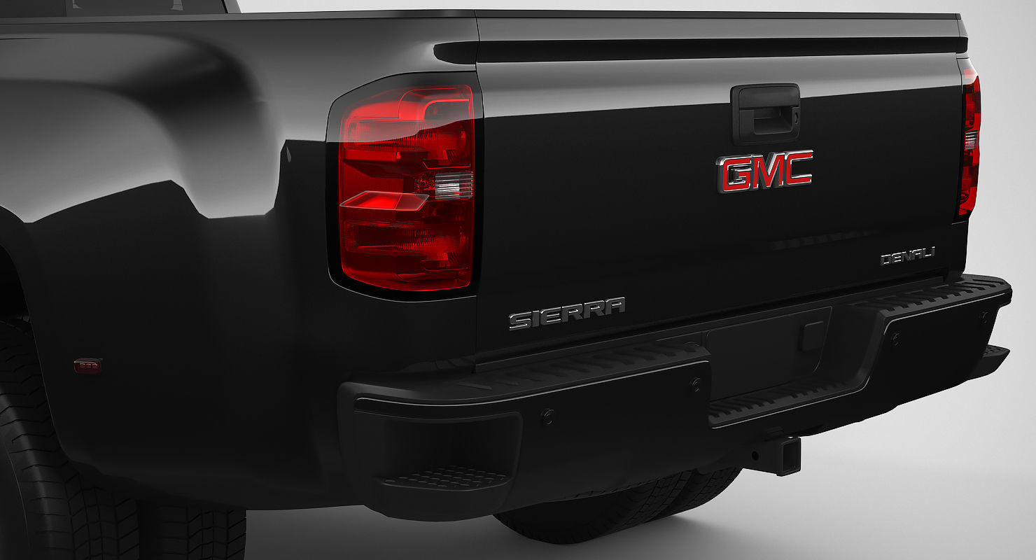 2018 GMC Sierra 3500HD Denali 3D model_8
