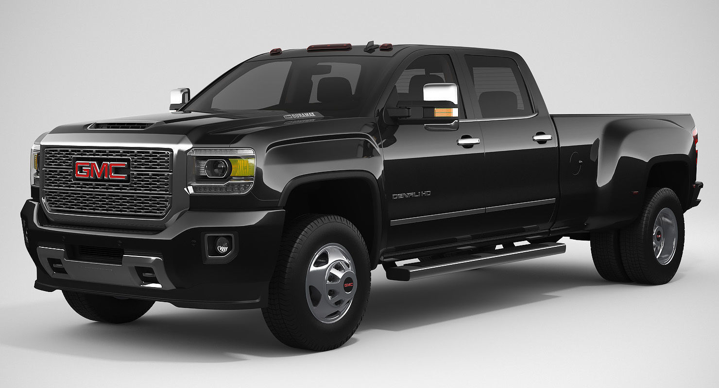 2018 GMC Sierra 3500HD Denali 3D model_1