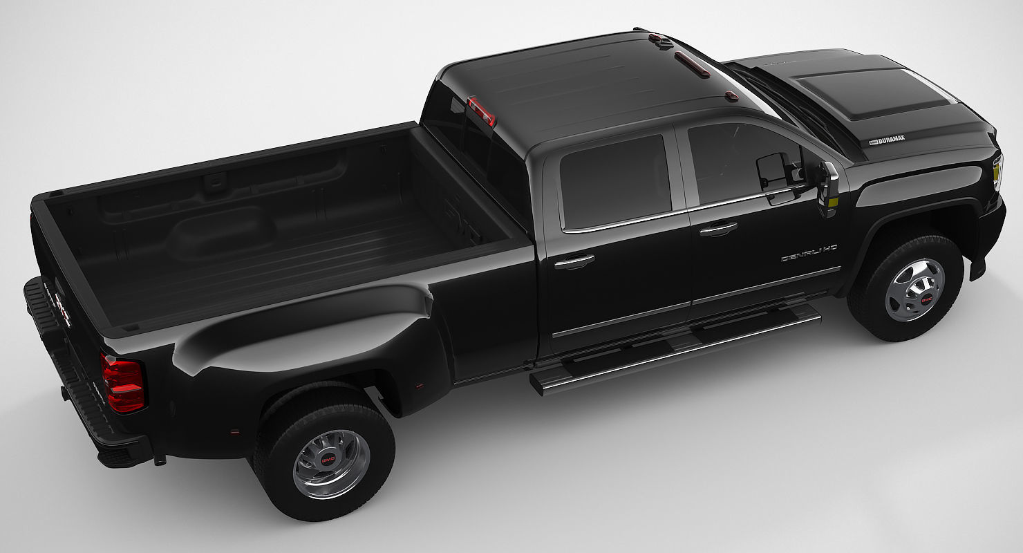2018 GMC Sierra 3500HD Denali 3D model_9