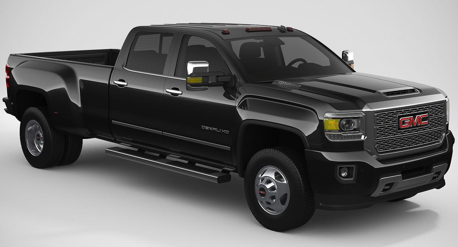 2018 GMC Sierra 3500HD Denali 3D model_5