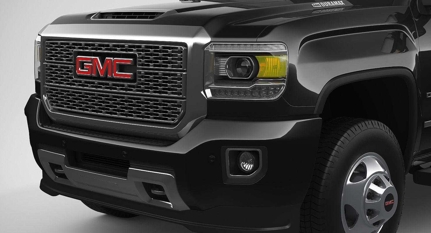 2018 GMC Sierra 3500HD Denali 3D model_7