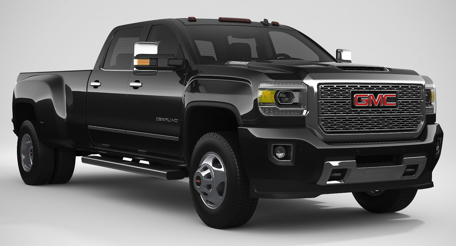 2018 GMC Sierra 3500HD Denali 3D model_10