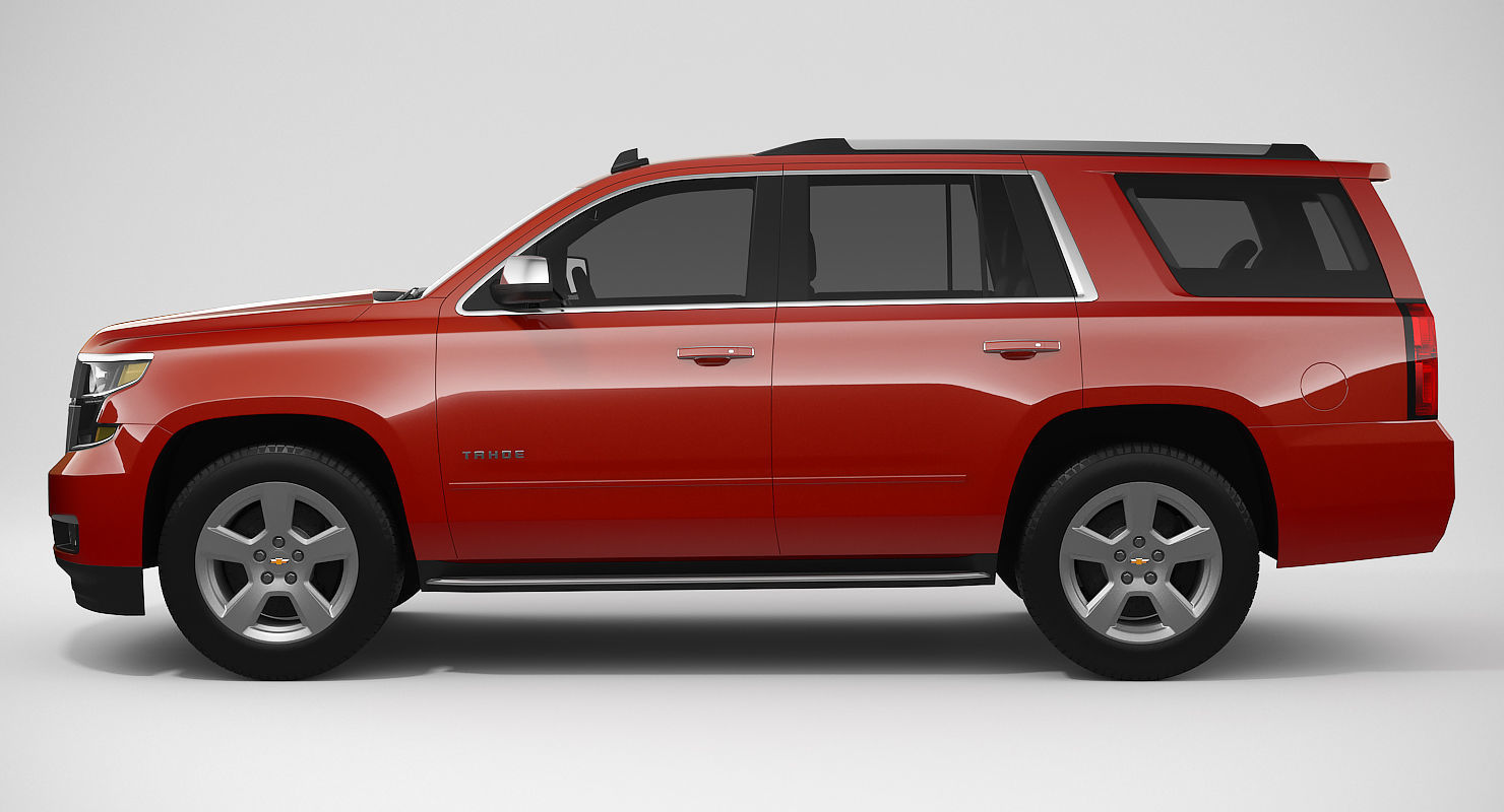 Chevrolet Tahoe 2018 3D model_2