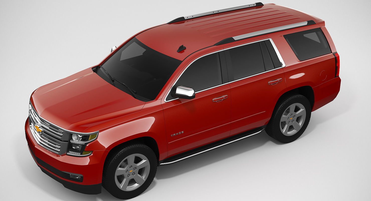 Chevrolet Tahoe 2018 3D model_6