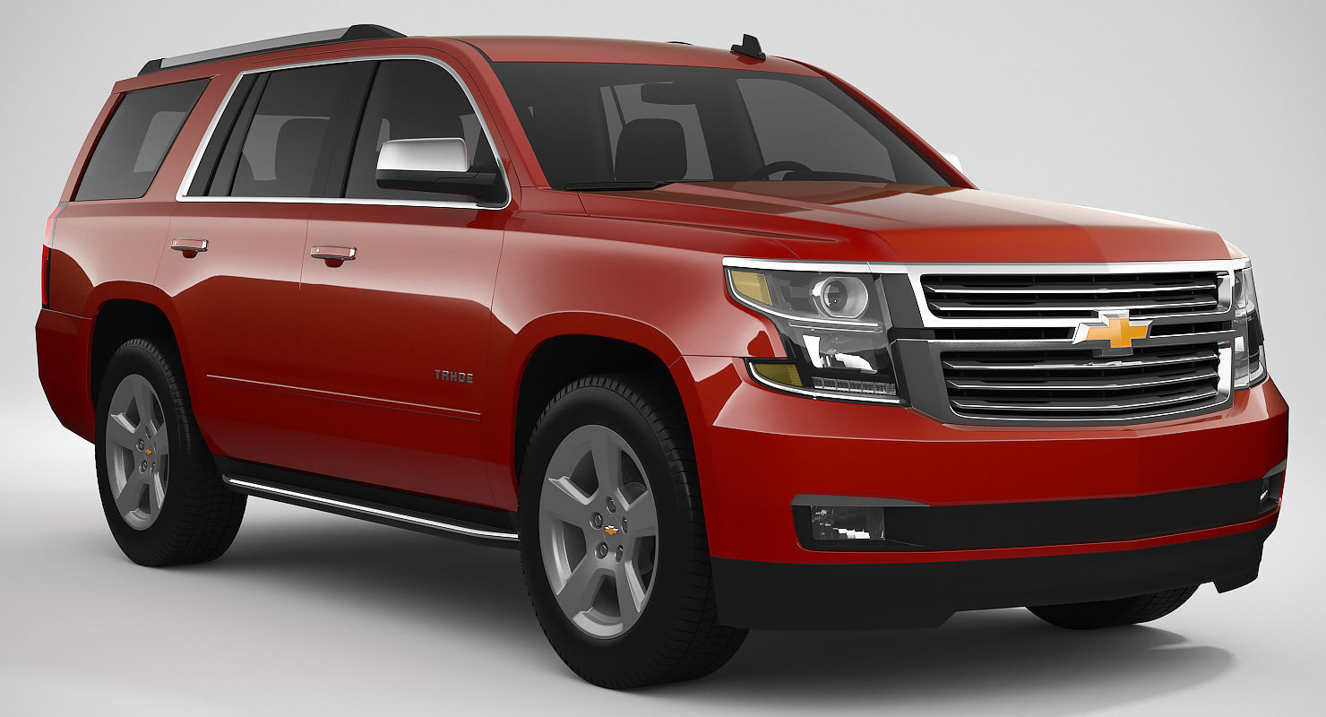 Chevrolet Tahoe 2018 3D model_10