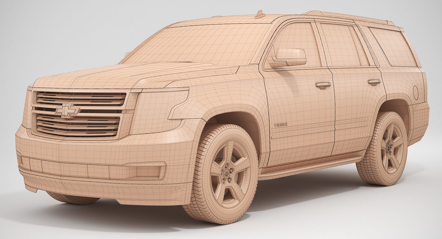 Chevrolet Tahoe 2018 3D model_11