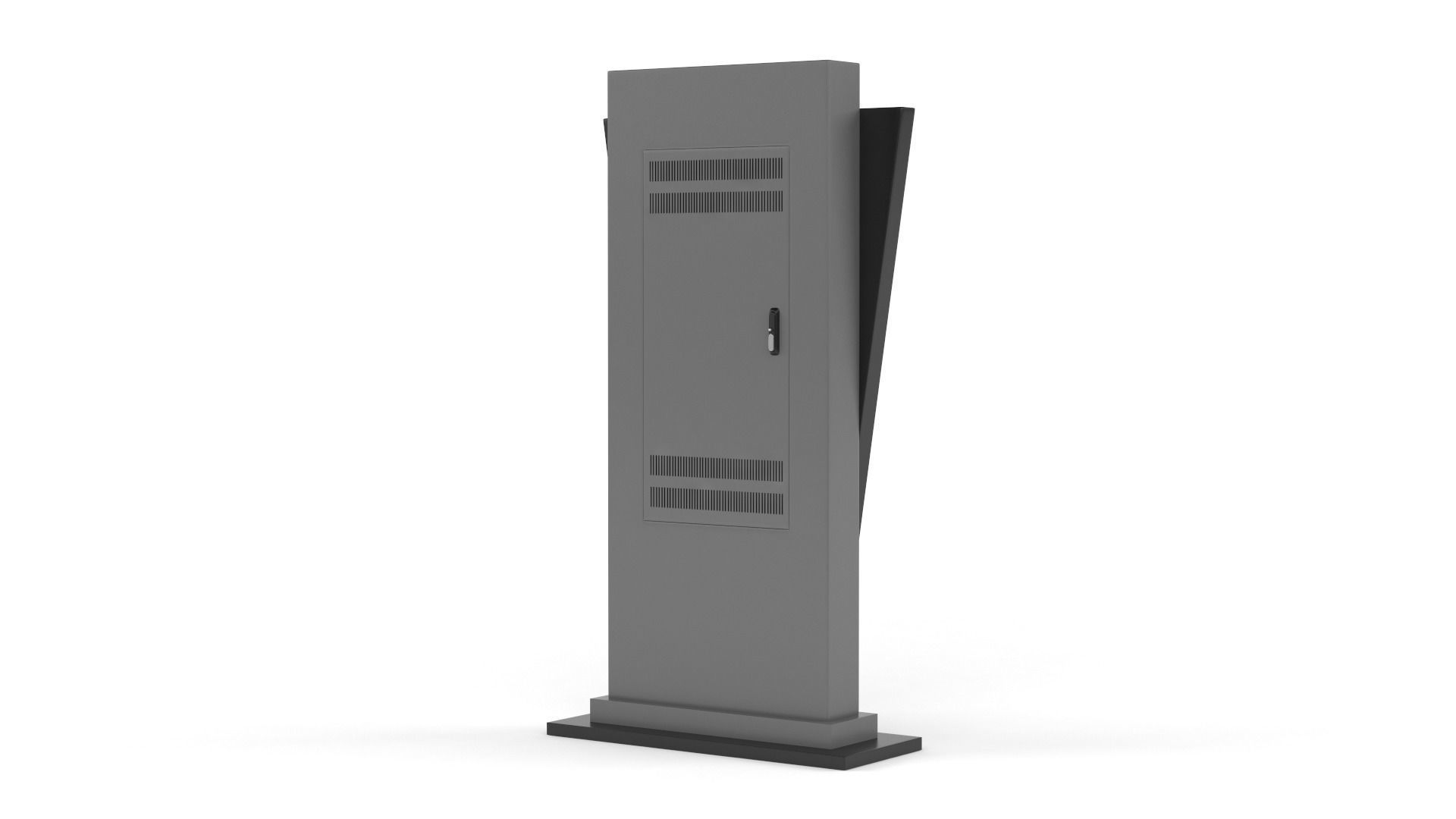 Electronic Kiosk 3D model_4