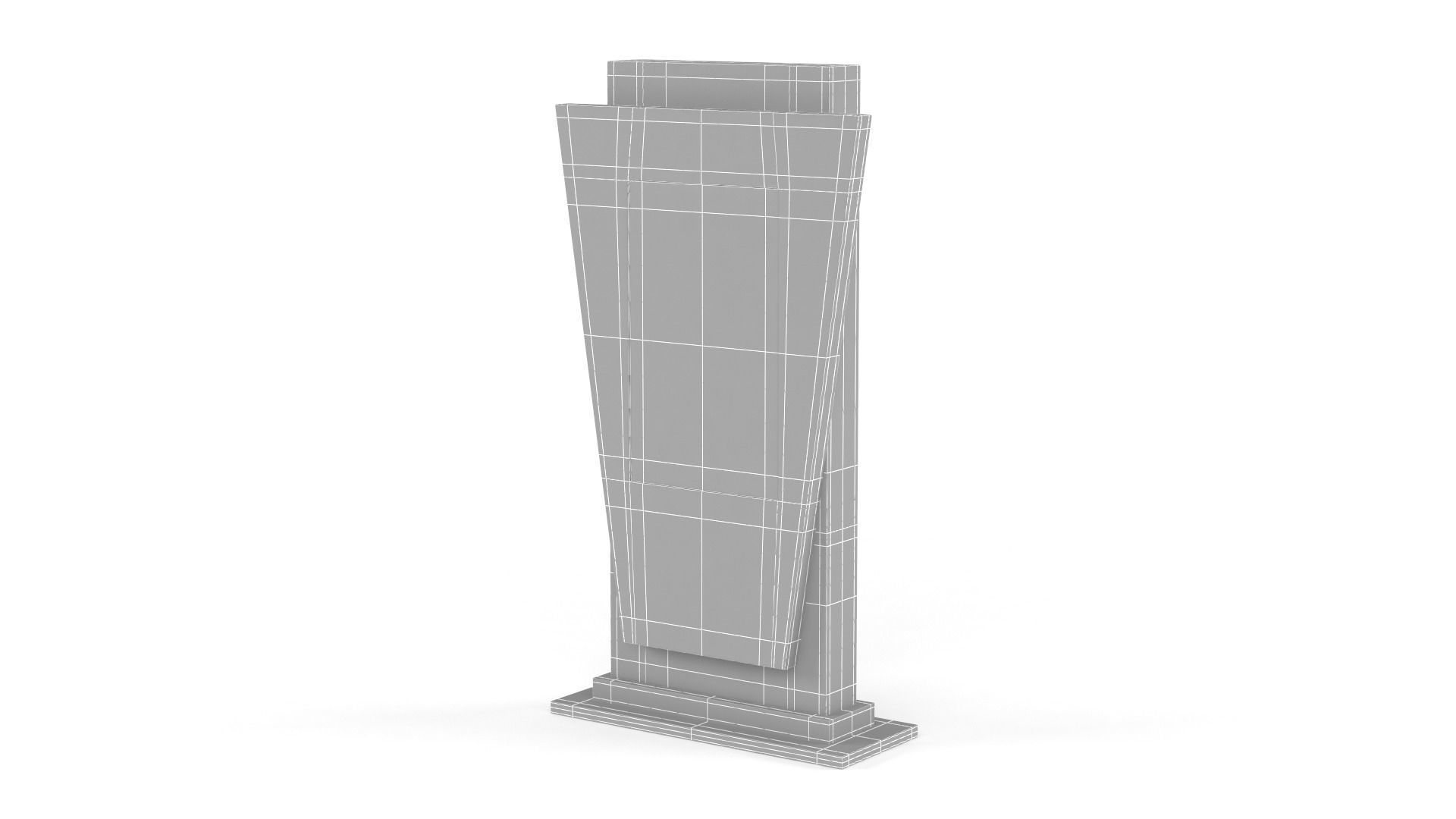 Electronic Kiosk 3D model_8