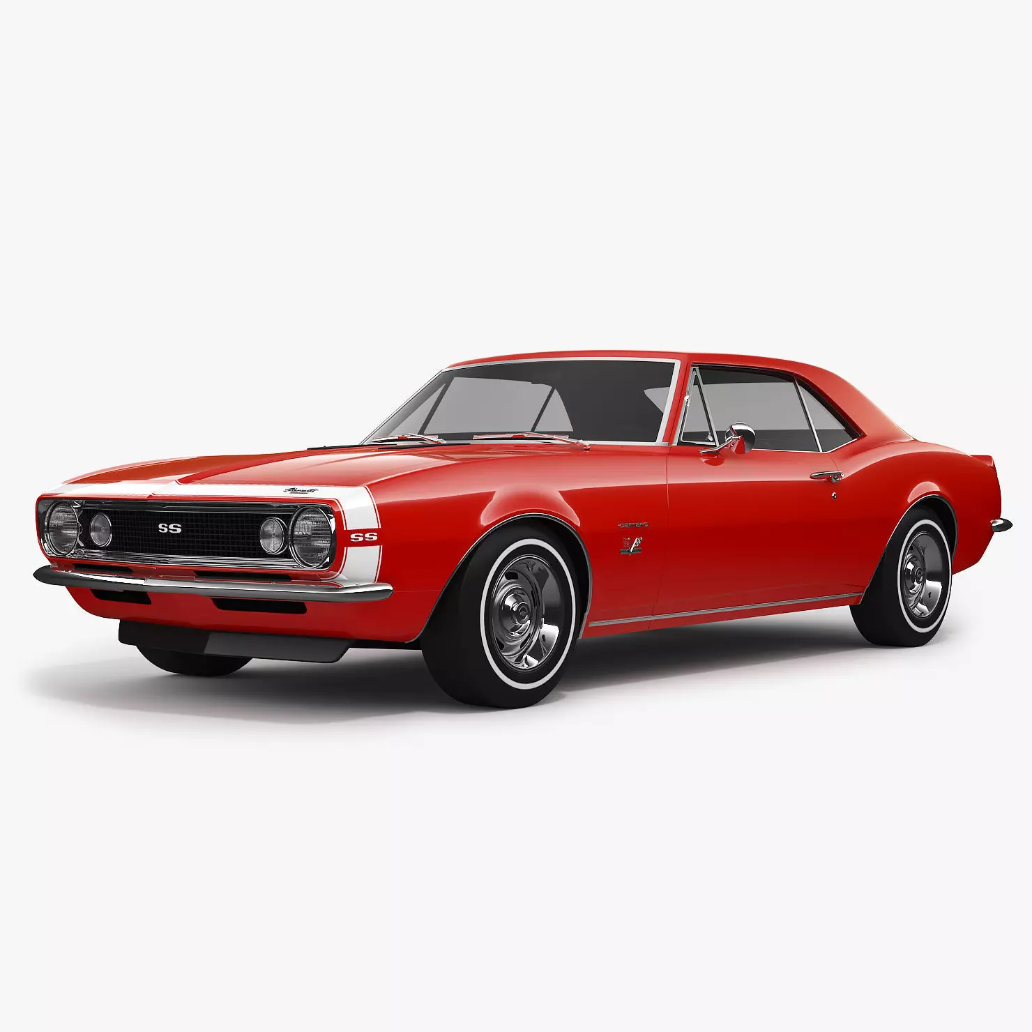 Chevrolet Camaro SS 1967 3D model_0