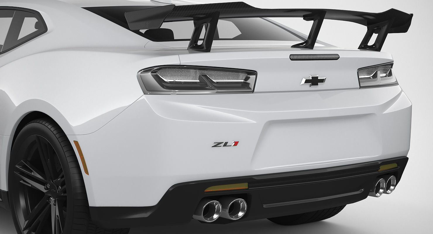 Chevrolet Camaro ZL1 1LE 2018 3D model_8