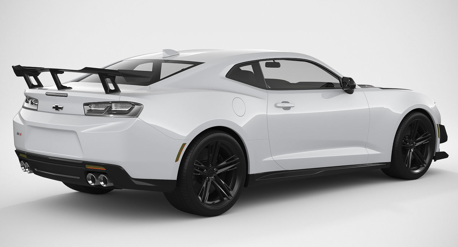 Chevrolet Camaro ZL1 1LE 2018 3D model_4