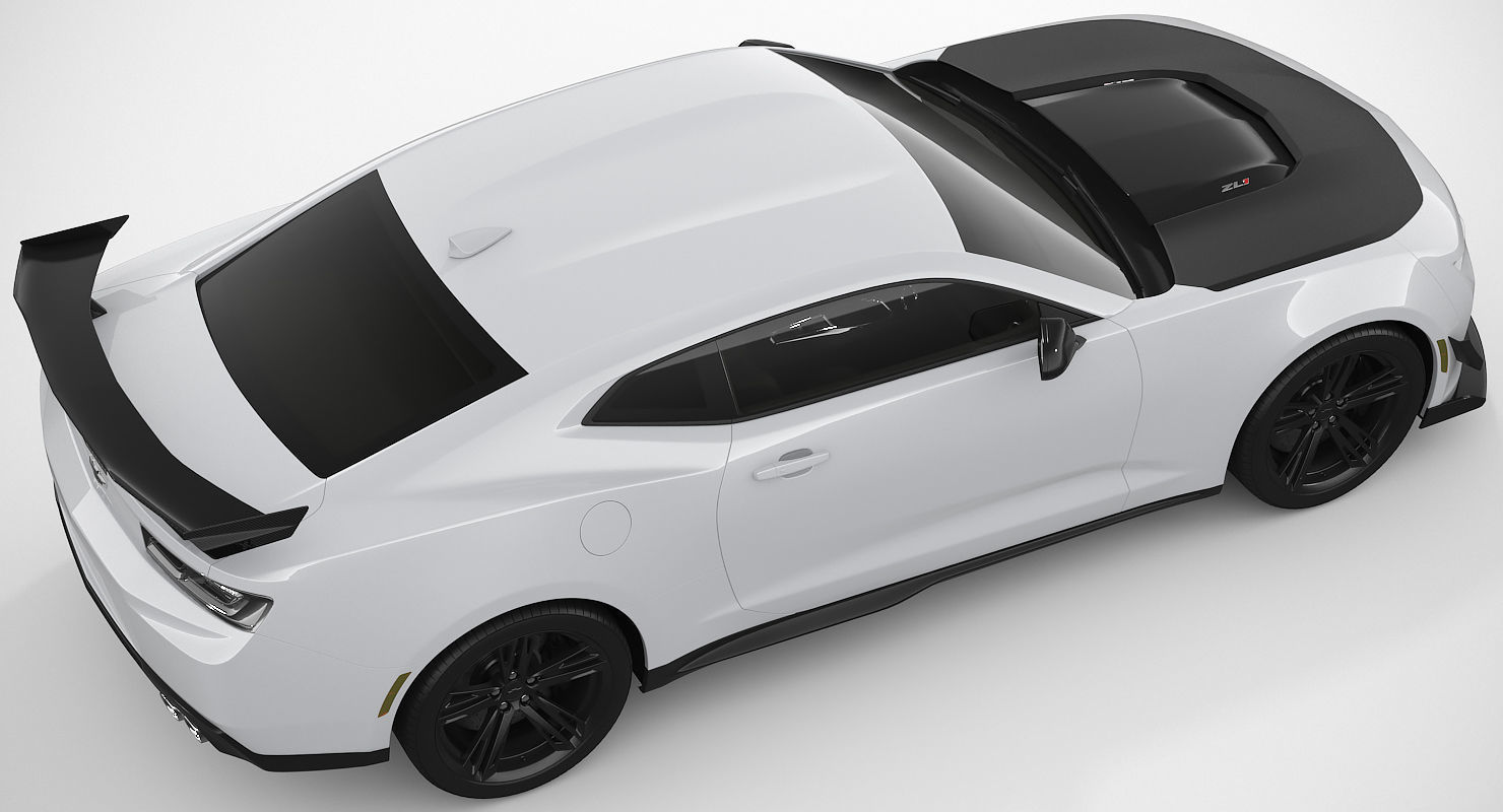 Chevrolet Camaro ZL1 1LE 2018 3D model_9