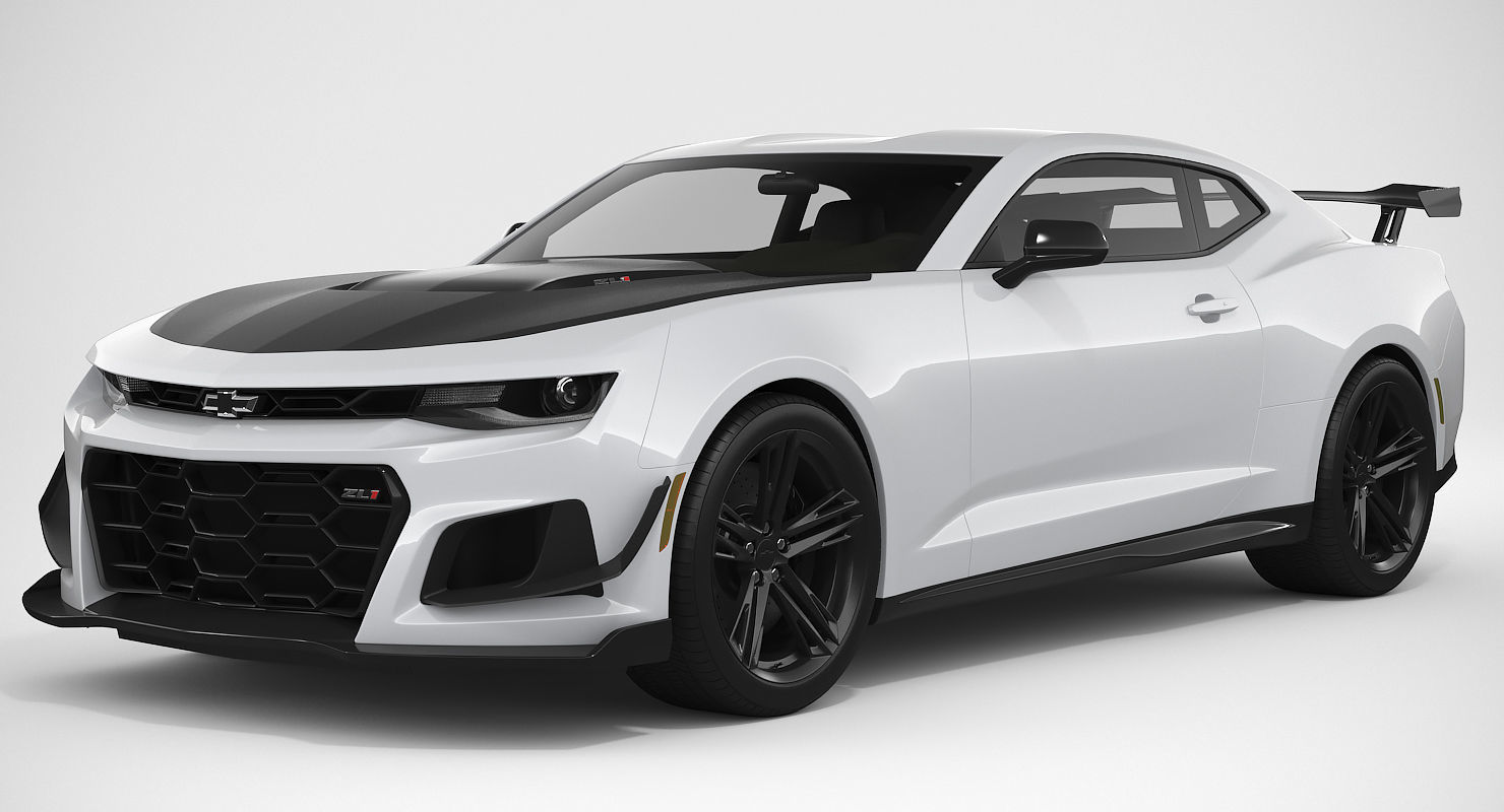 Chevrolet Camaro ZL1 1LE 2018 3D model_1