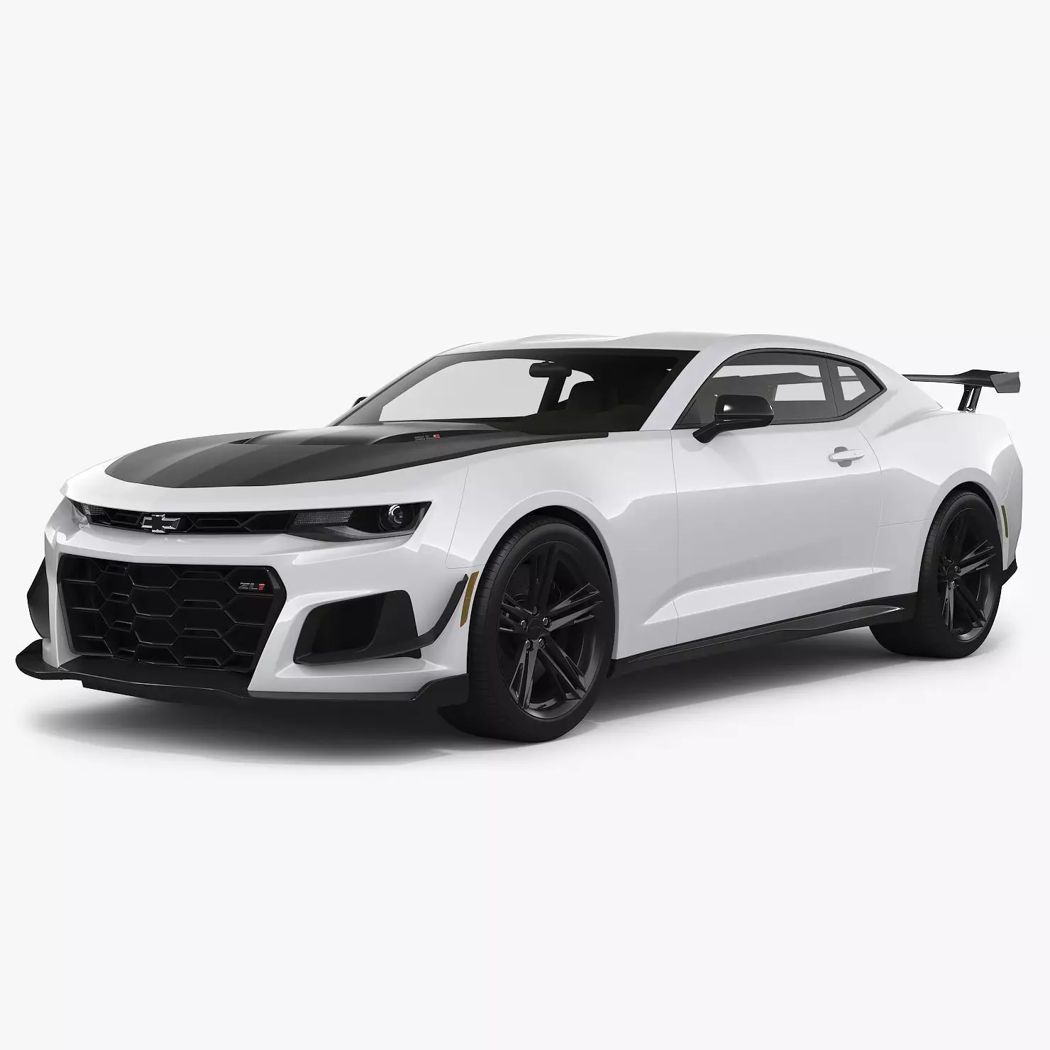 Chevrolet Camaro ZL1 1LE 2018 3D model_0