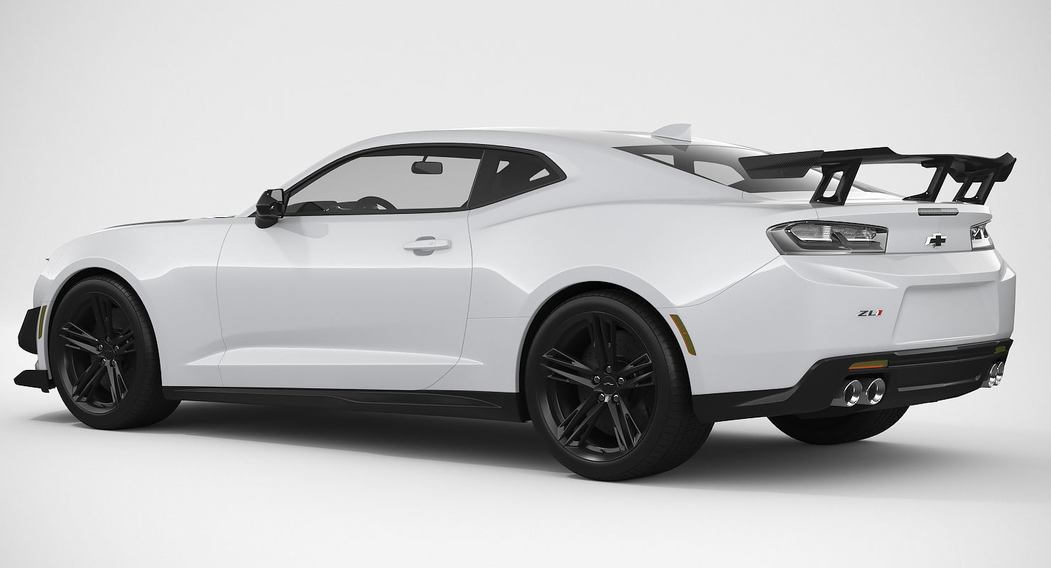 Chevrolet Camaro ZL1 1LE 2018 3D model_3