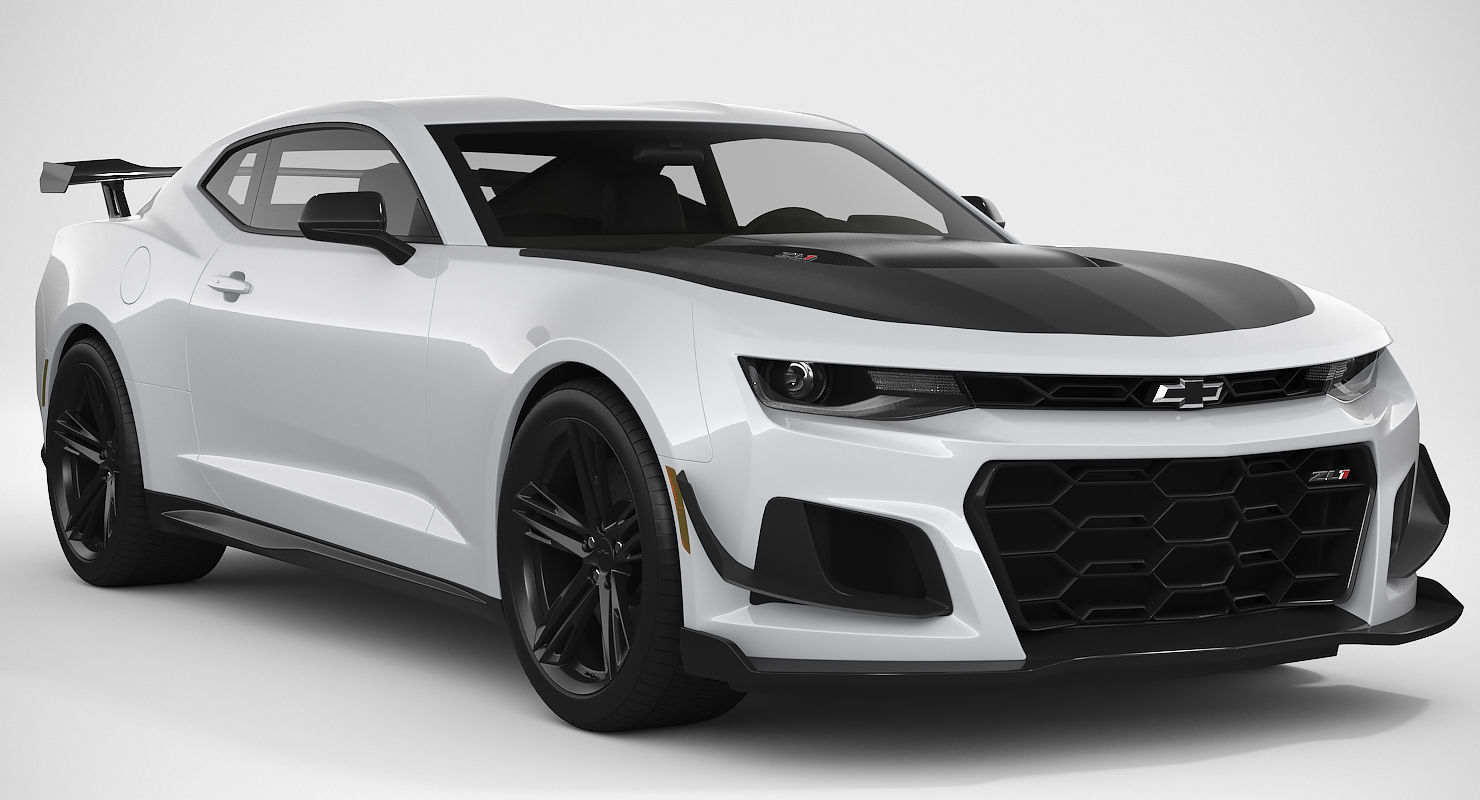 Chevrolet Camaro ZL1 1LE 2018 3D model_10