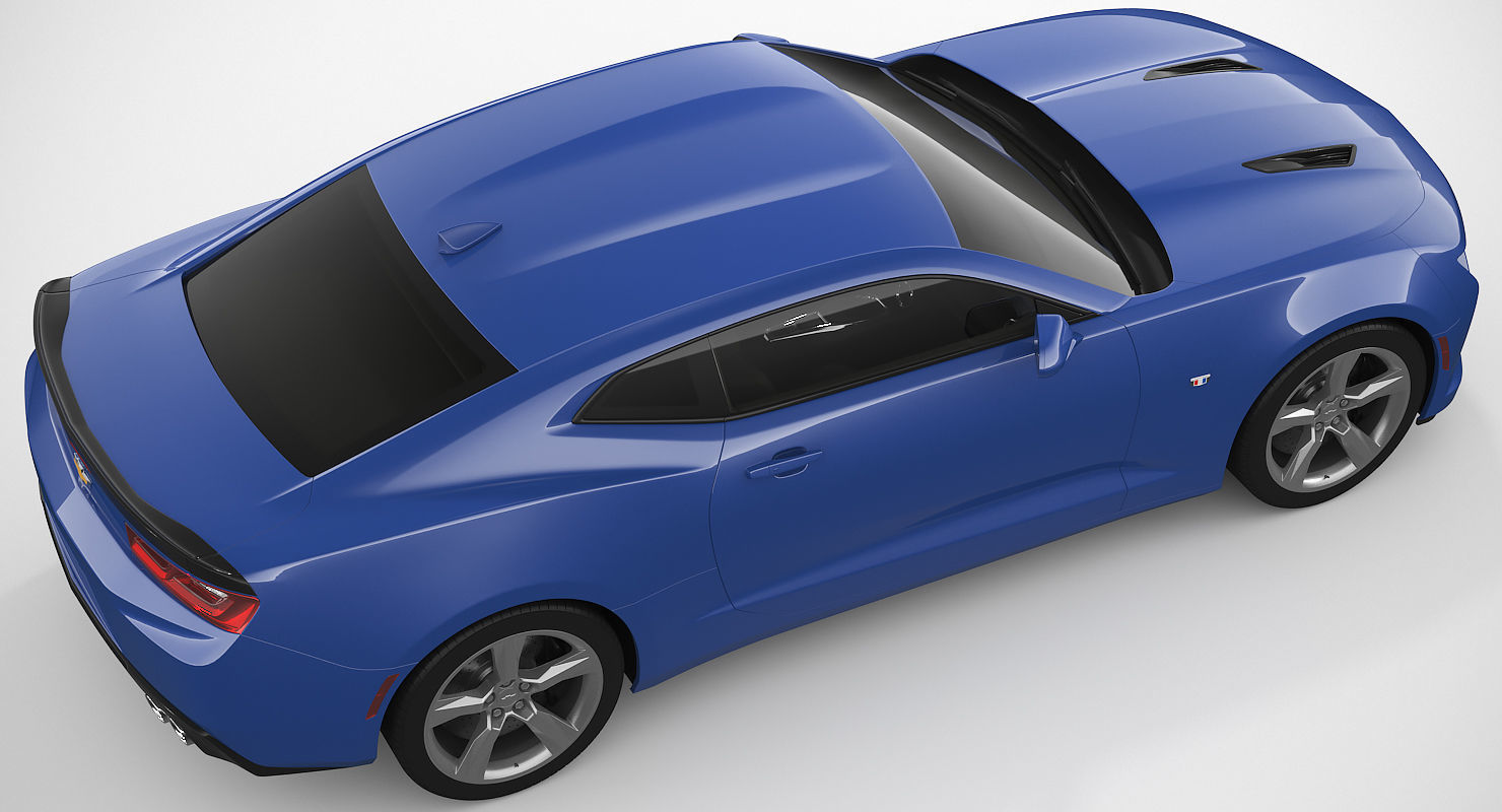 Chevrolet Camaro 2018 3D model_9