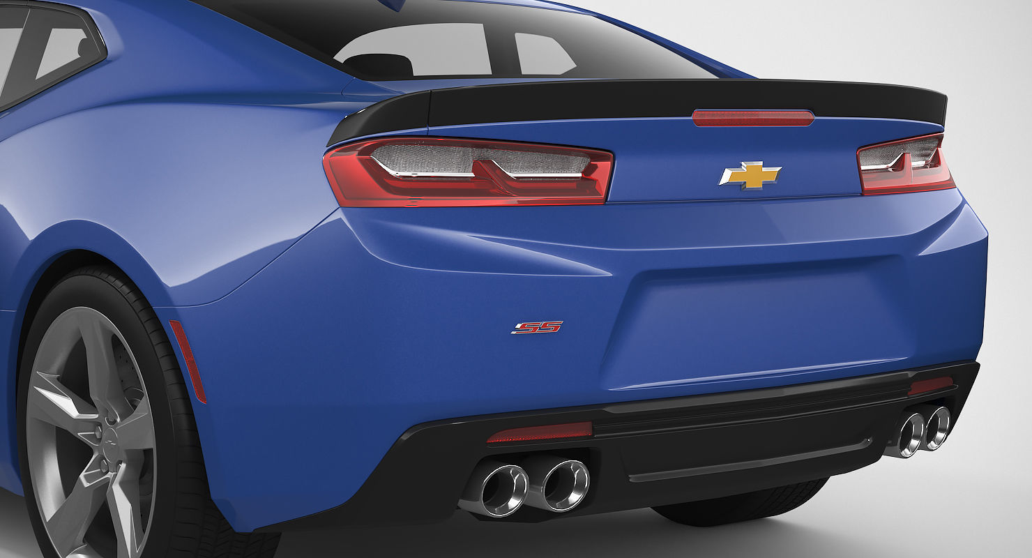 Chevrolet Camaro 2018 3D model_8