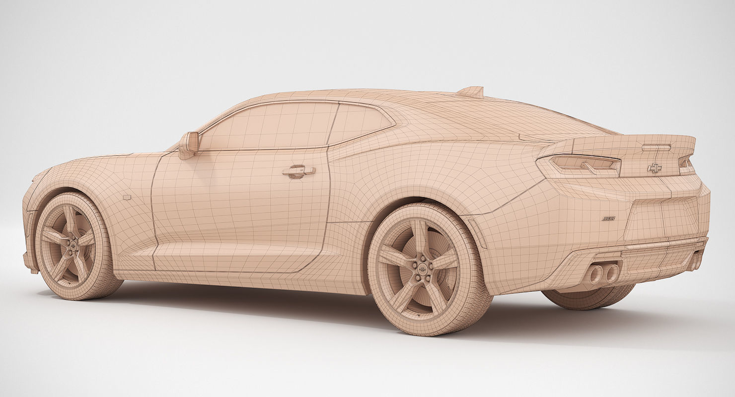 Chevrolet Camaro 2018 3D model_12