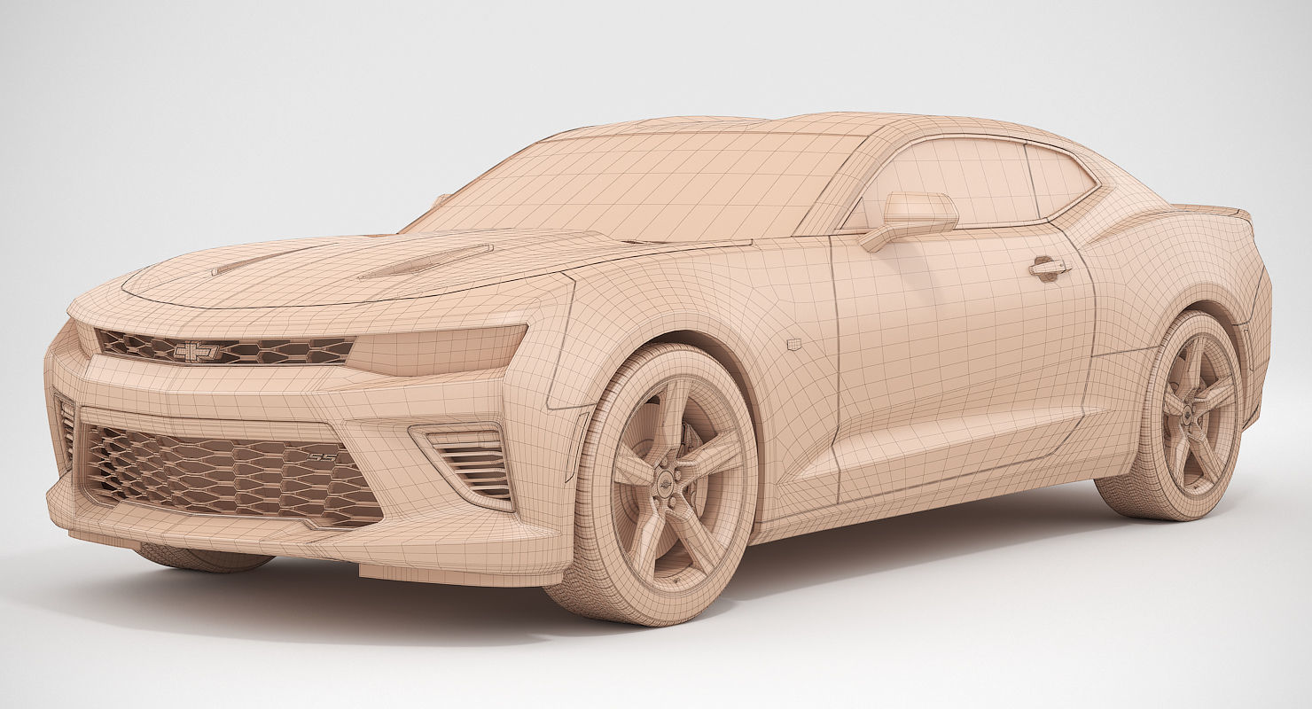 Chevrolet Camaro 2018 3D model_11