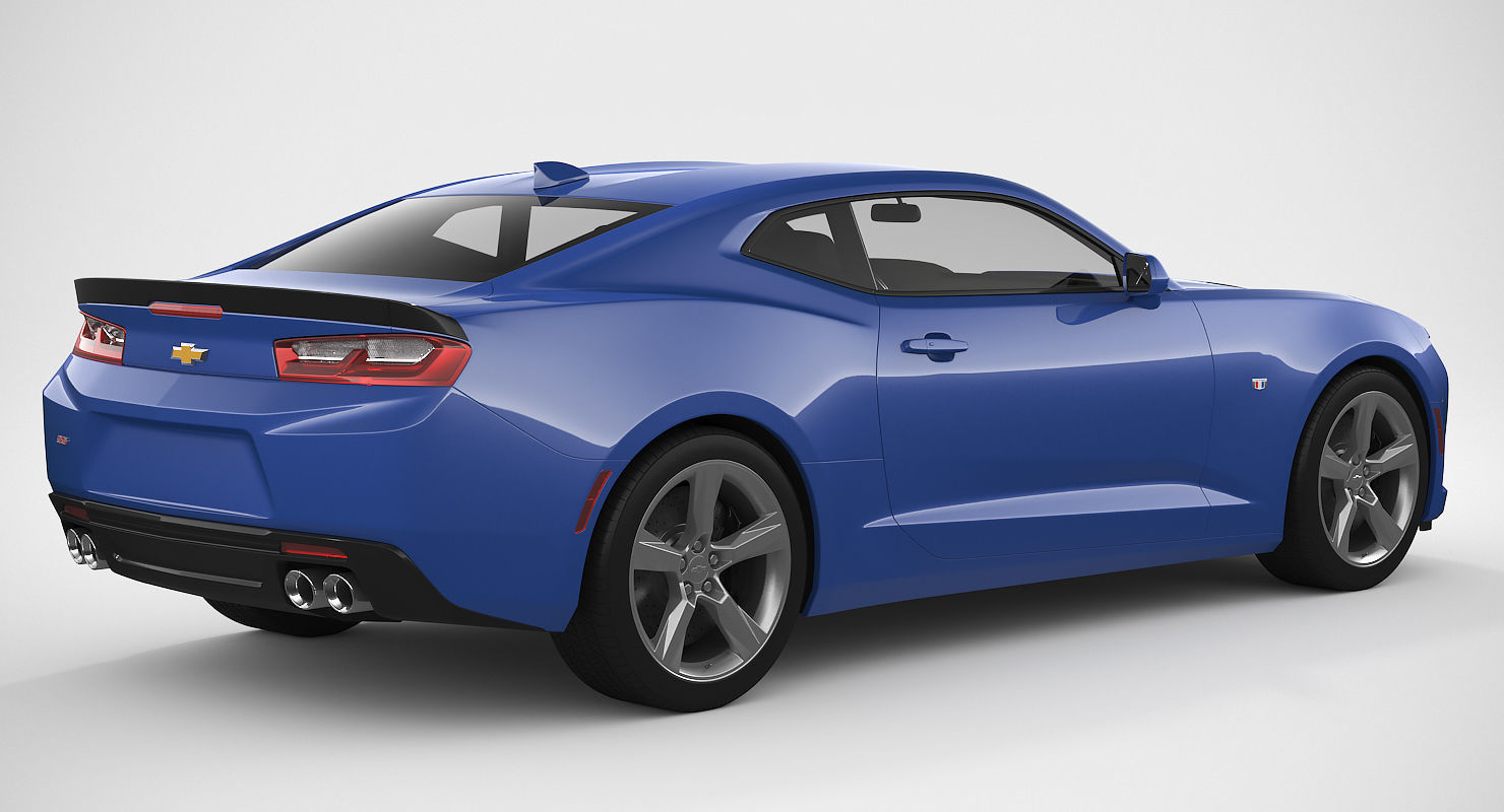 Chevrolet Camaro 2018 3D model_4